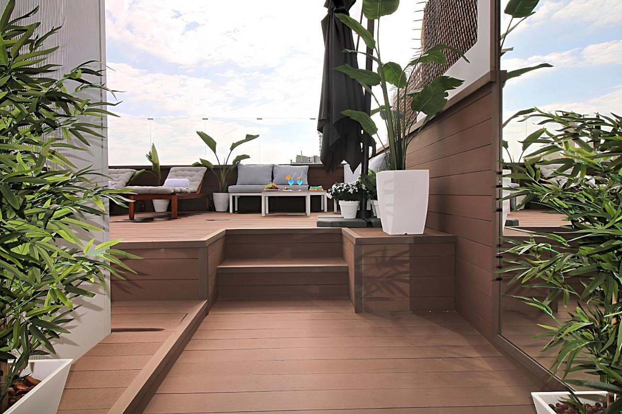 Appartement Incredible Penthouse With Jacuzzi In The Center, Unique In The Area à Barcelone Extérieur photo